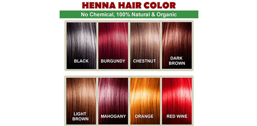 Henna Based Hair Colors